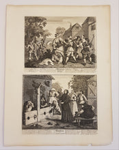 Load image into Gallery viewer, Hogarth's "Hudibras" - Plates 5 & 6