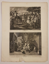 Load image into Gallery viewer, Hogarth's "Hudibras" - Plates 3 & 4
