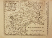 Load image into Gallery viewer, Antique Map of Languedoc by Thomas Kitchin